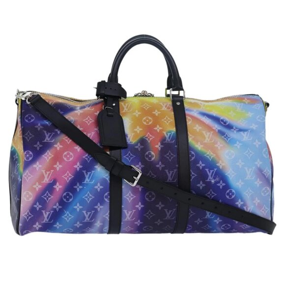 LOUIS VUITTON Monogram Sunset Keepall Bandouliere 50 Bag - Picture 1 of 15